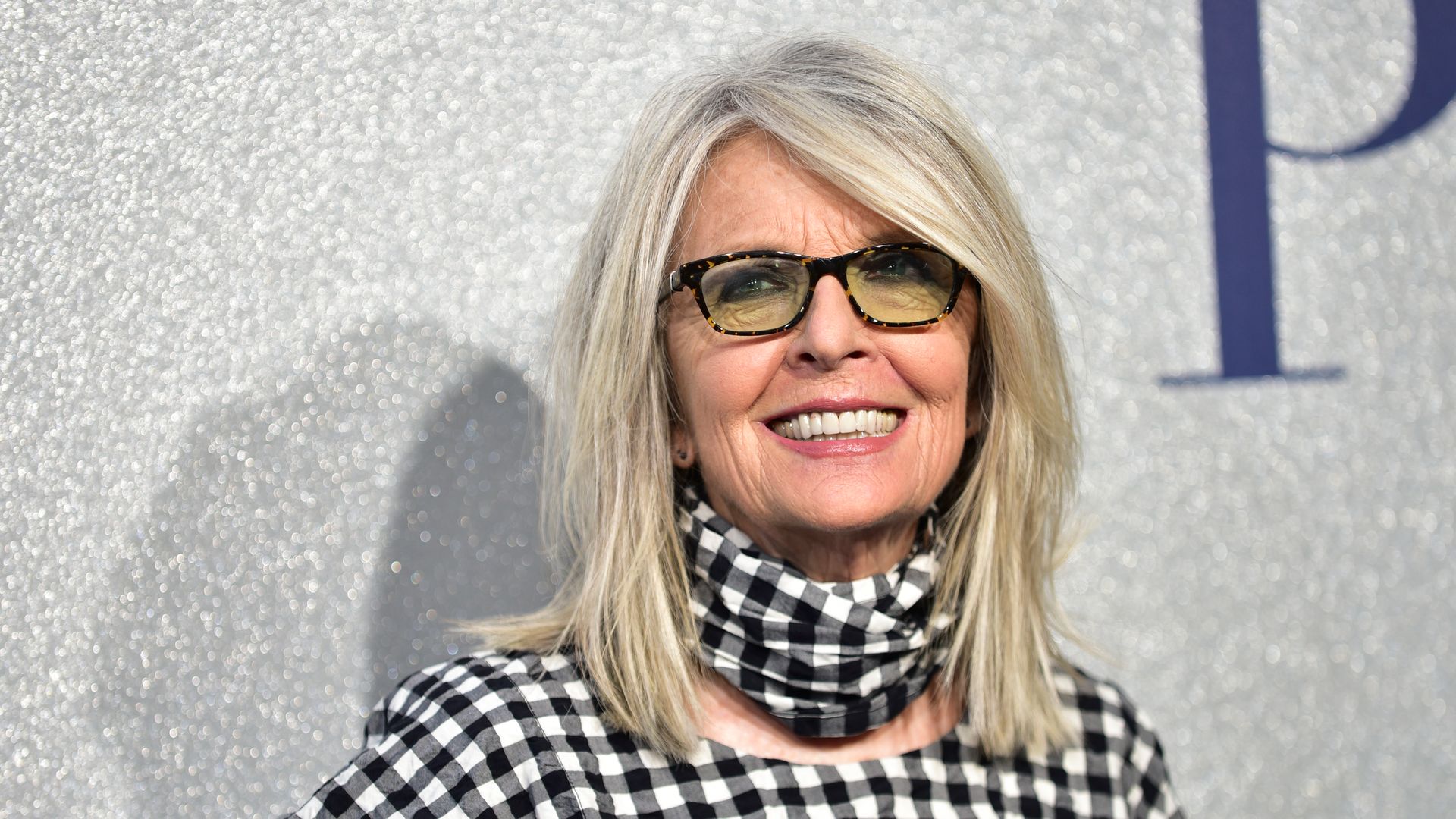 Actress Diane Keaton attends the premiere of STX's "Poms" at Regal LA Live on May 01, 2019 in Los Angeles, California