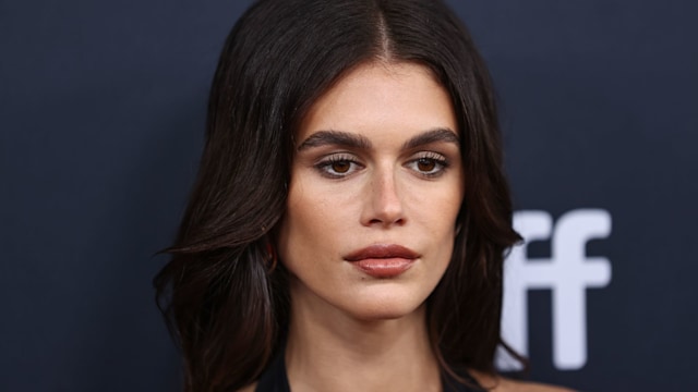 Kaia Gerber attends the premiere of "Saturday Night" during the 2024 Toronto International Film Festival at Royal Alexandra Theatre on September 10, 2024 in Toronto, Canada.