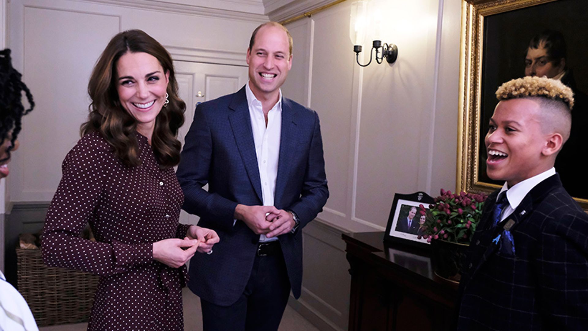 kate whistles dress with william