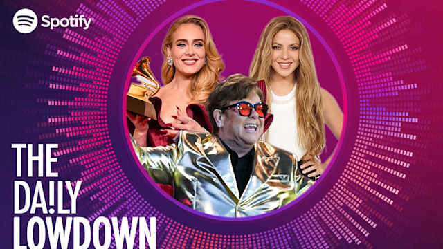 Adele, Shakira and Elton John