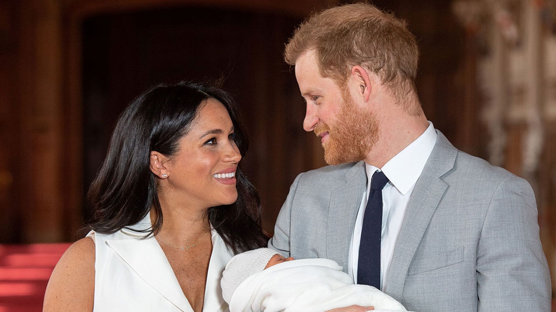 Prince Harry and Meghan Archie Harrison