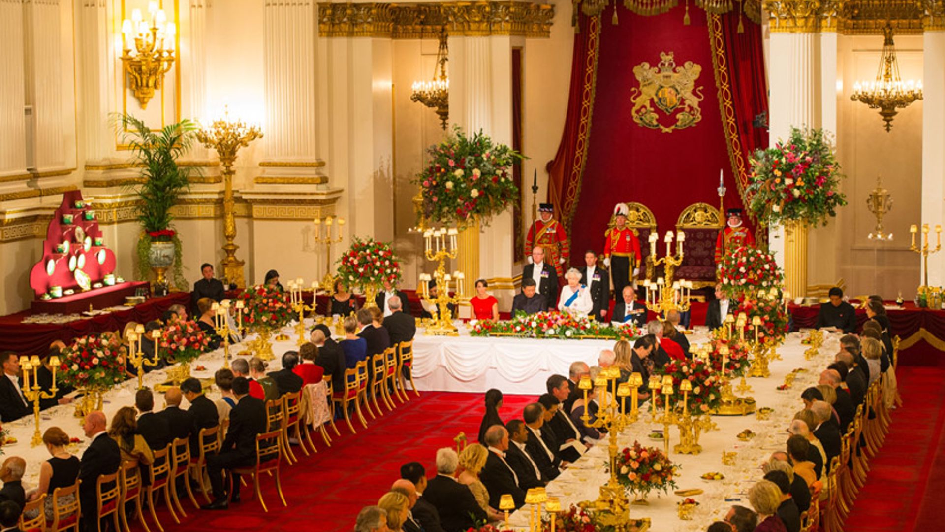 the queen satte banquet