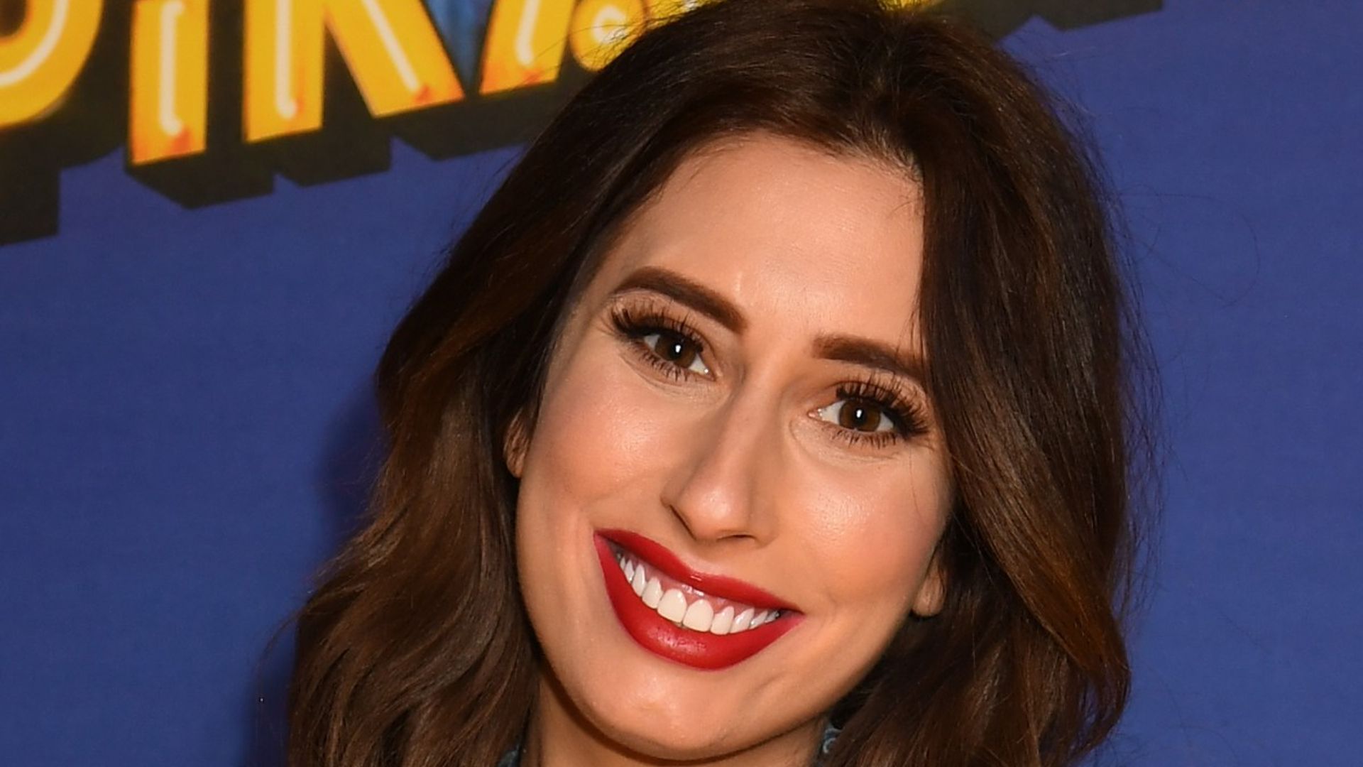 stacey solomon close up smiling