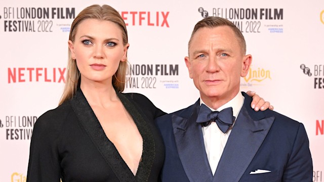 Daniel posed with his stunning daughter Ella at the premiere of his movie