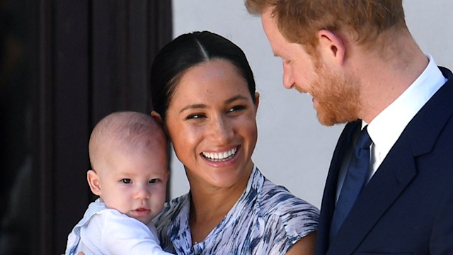 meghan markle prince harry archie south africa