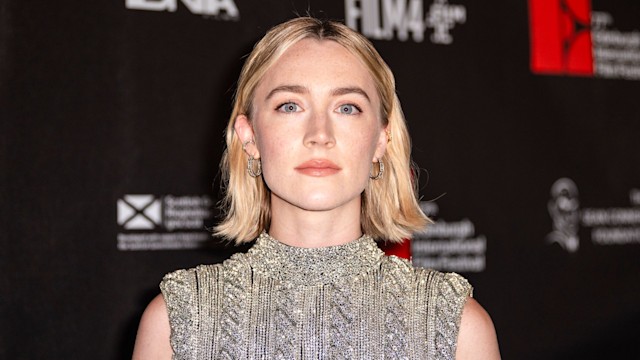 Saoirse Ronan attends the opening gala world premiere of "The Outrun" during the Edinburgh International Festival on August 15, 2024 in Edinburgh, Scotland. (Photo by Euan Cherry/Getty Images)