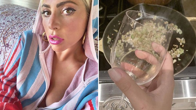 lady gaga cooking