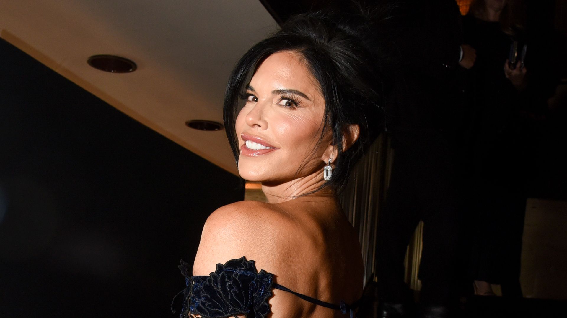 Lauren Sanchez steals the show in stunning $9k see-through designer dress