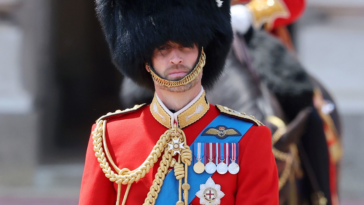The one change Prince William made at King's birthday parade this year
