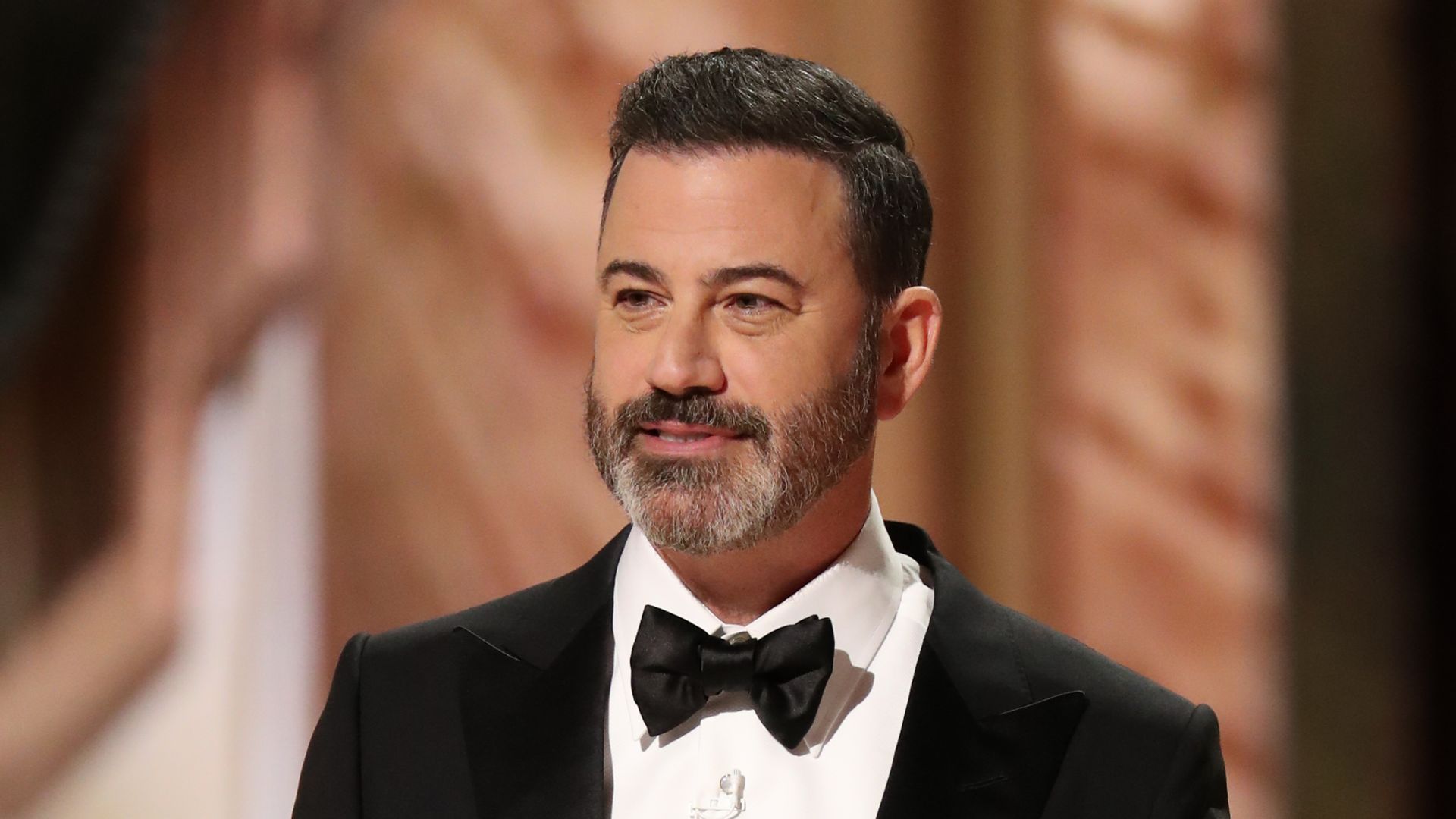 Jimmy Kimmel hosting the 95th Oscars in 2022