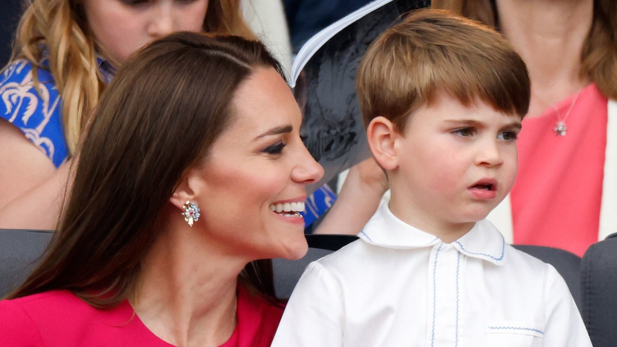 Prince Louis is clearly just like mum Princess Kate with this unique gesture
