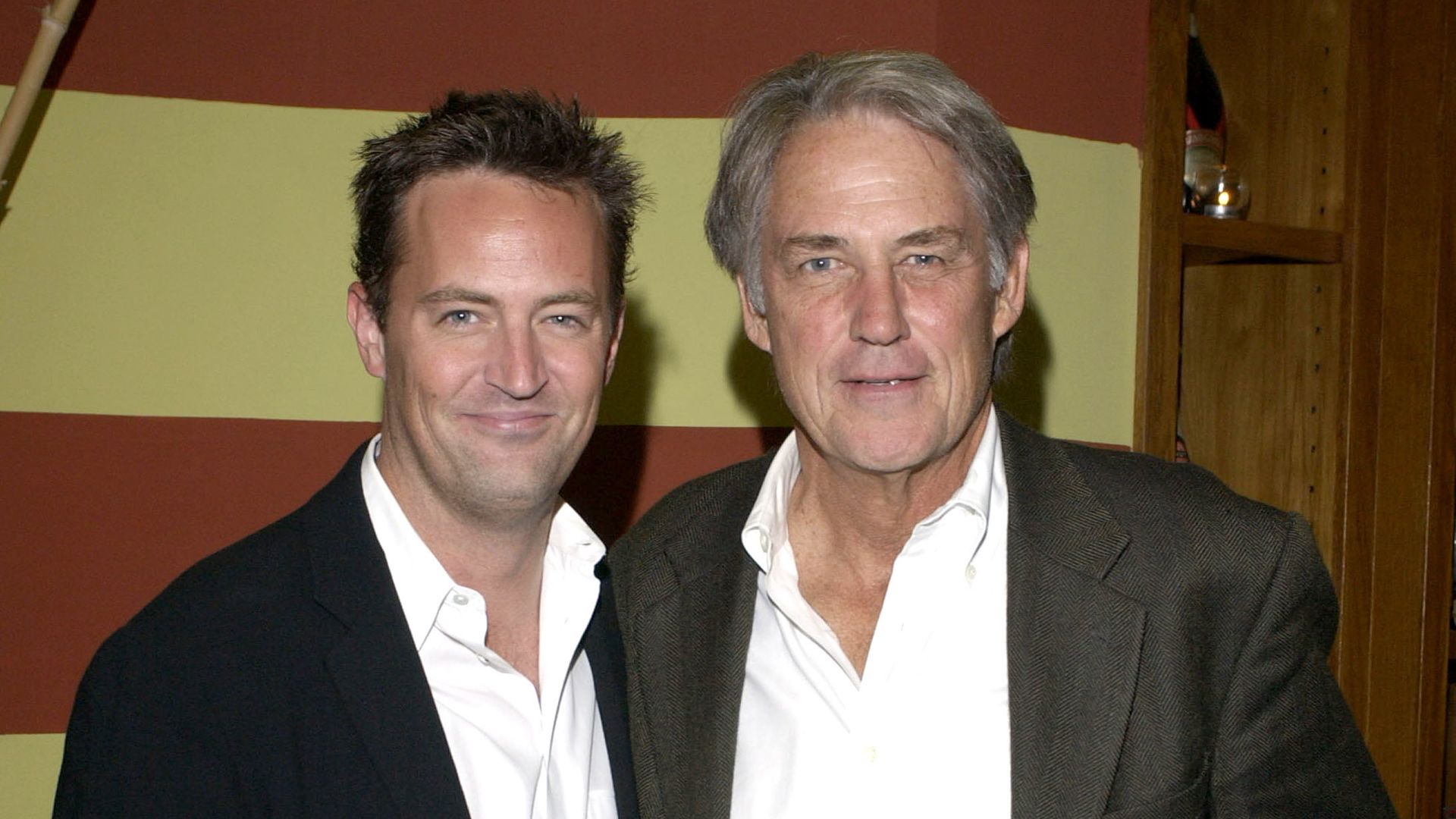 Matthew Perry and his dad, John Bennett Perry 