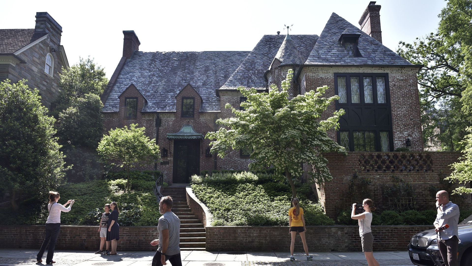 A house in the Kalorama neighbourhood in Washington, DC is seen on May 26, 2016 where US President Barack Obama will reportedly live after he leaves office.