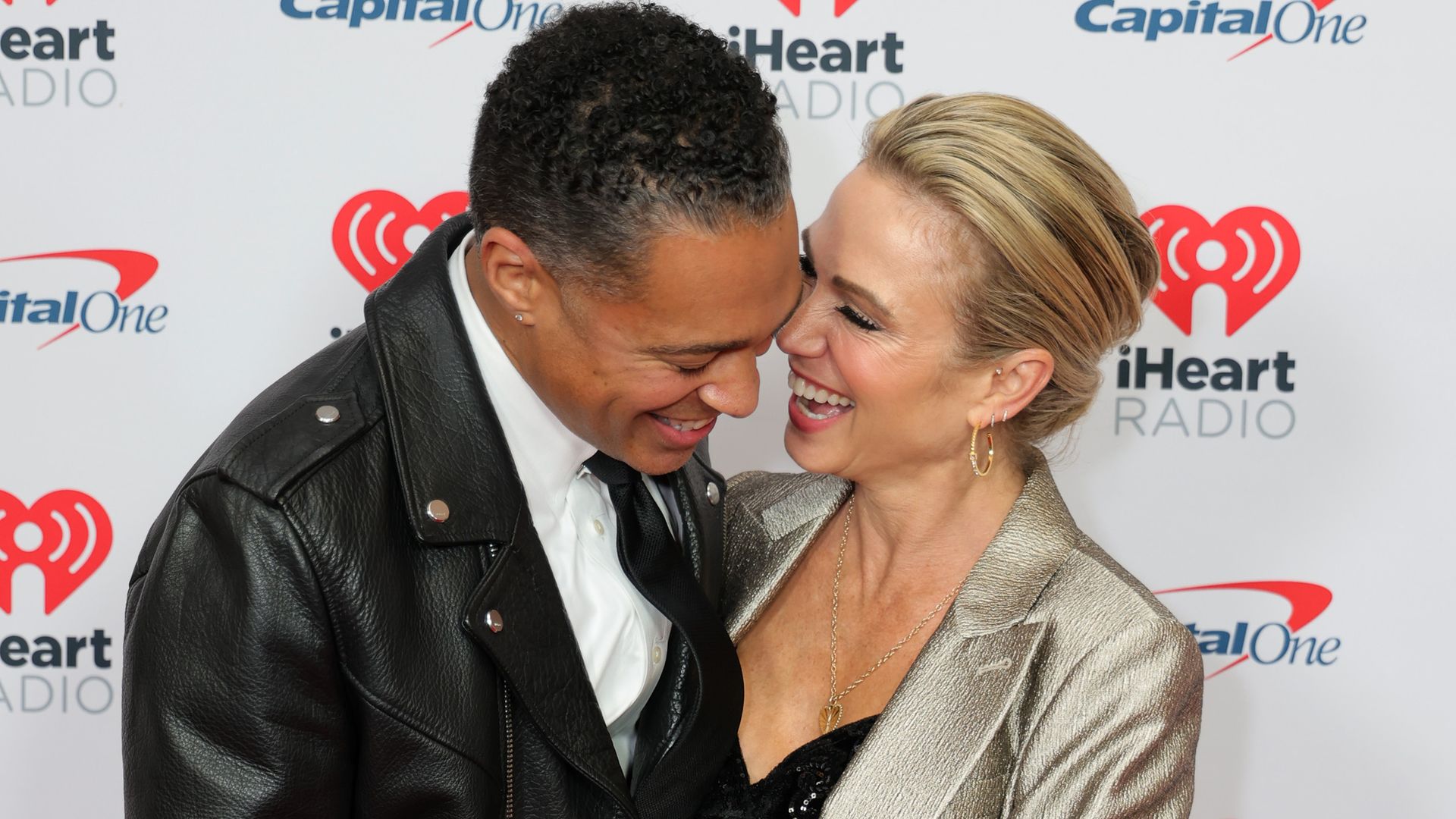  T.J. Holmes and Amy Robach attend iHeartRadio z100's Jingle Ball 2023 at Madison Square Garden