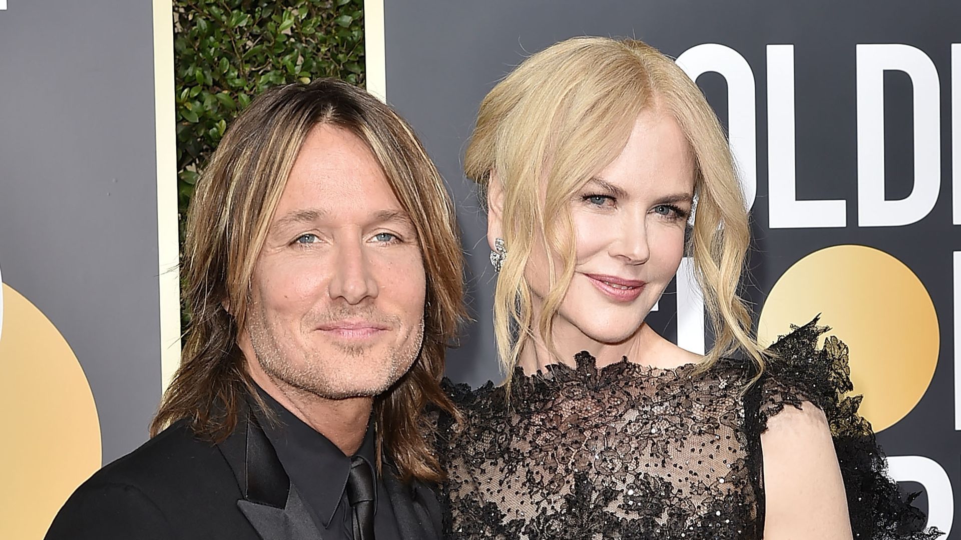 Keith Urban and Nicole Kidman attend the 75th Annual Golden Globe Awards - Arrivals at The Beverly Hilton Hotel on January 7, 2018 in Beverly Hills, California.