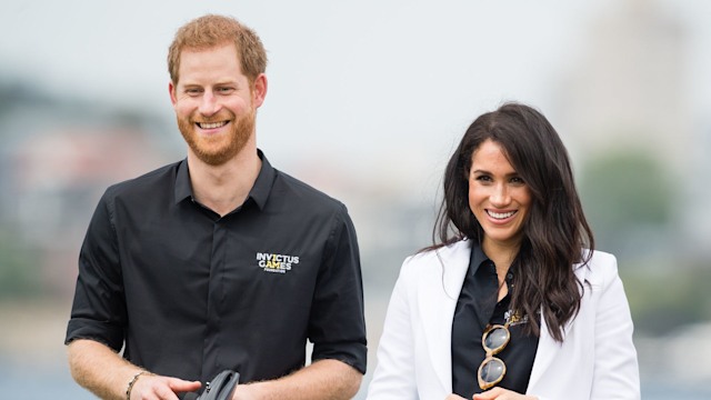 Harry and Meghan at Invictus Games Sydney 2018