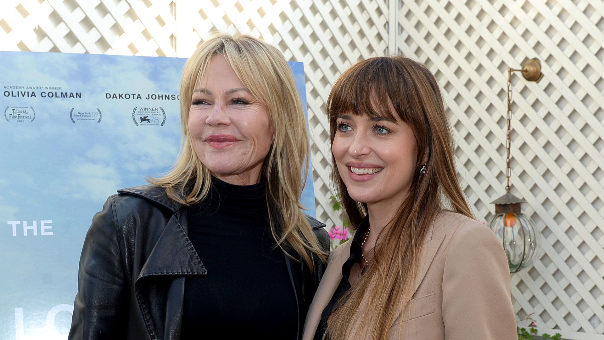 Melanie Griffith and Dakota Johnson