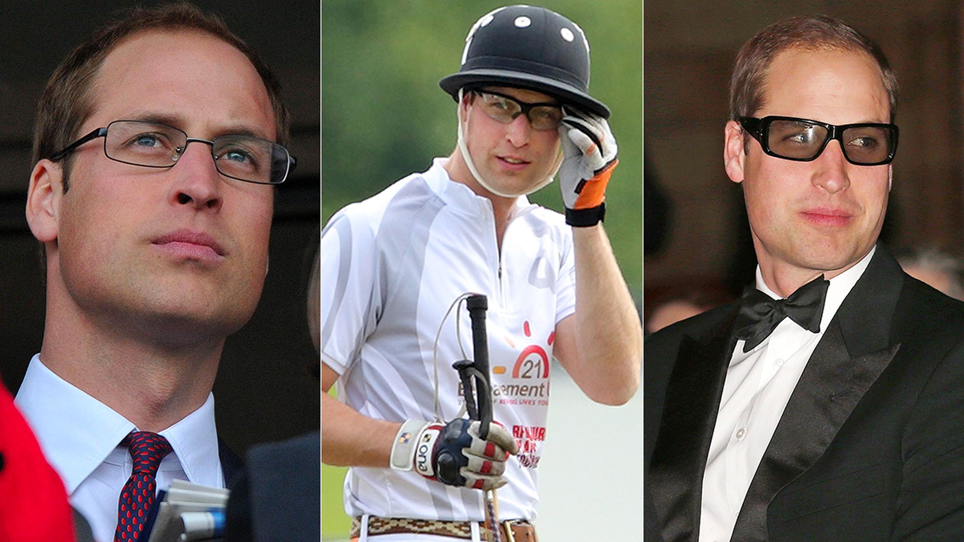 Prince William wearing glasses