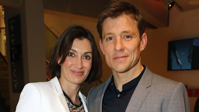 Ben Shephard and wife Annie Perks 