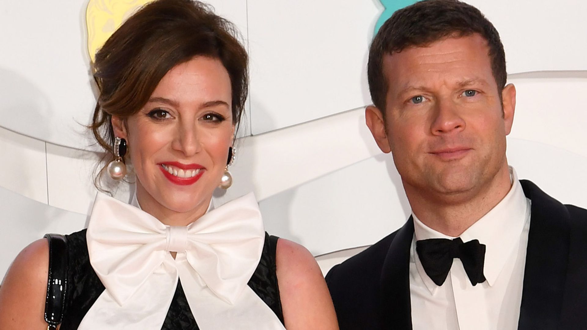 Dermot O'Leary's pregnant wife Dee Koppang shows off blossoming baby bump at the 2020 BAFTAs