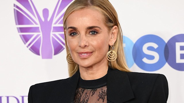 Louise Redknapp arrives at the Pride Of Britain Awards 2023 at Grosvenor House on October 08, 2023 in London, England. 