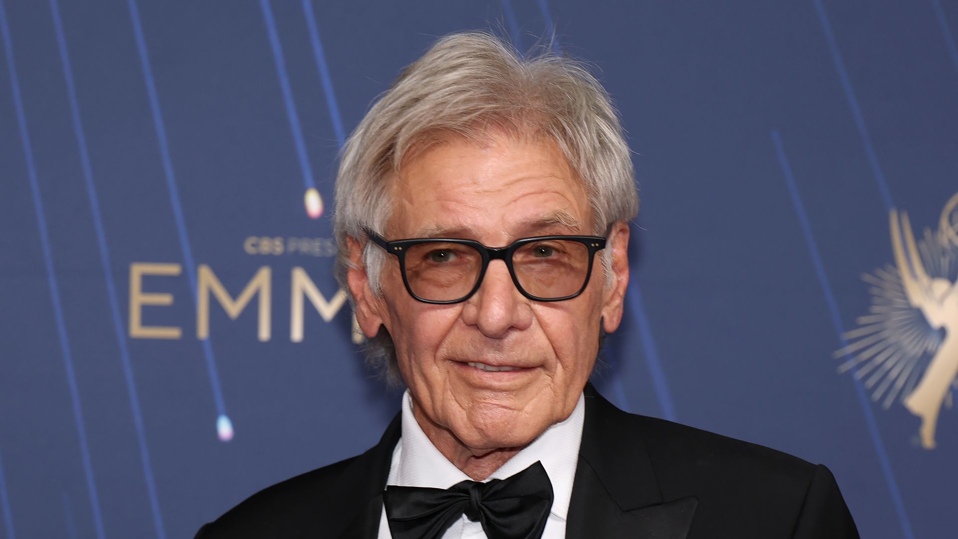 Harrison Ford's grandson towers over famous dad in rare family photo