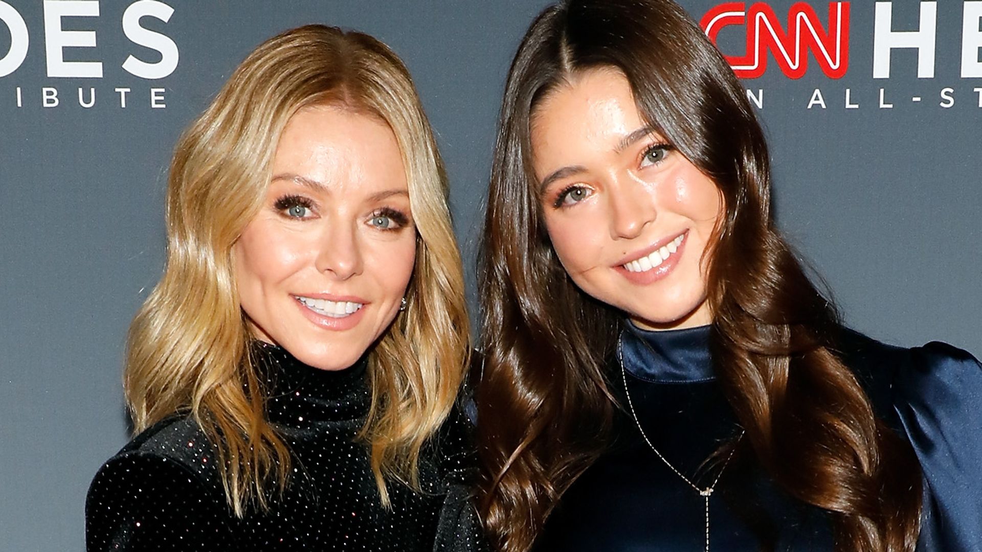 Kelly and Lola are pictured here in 2019