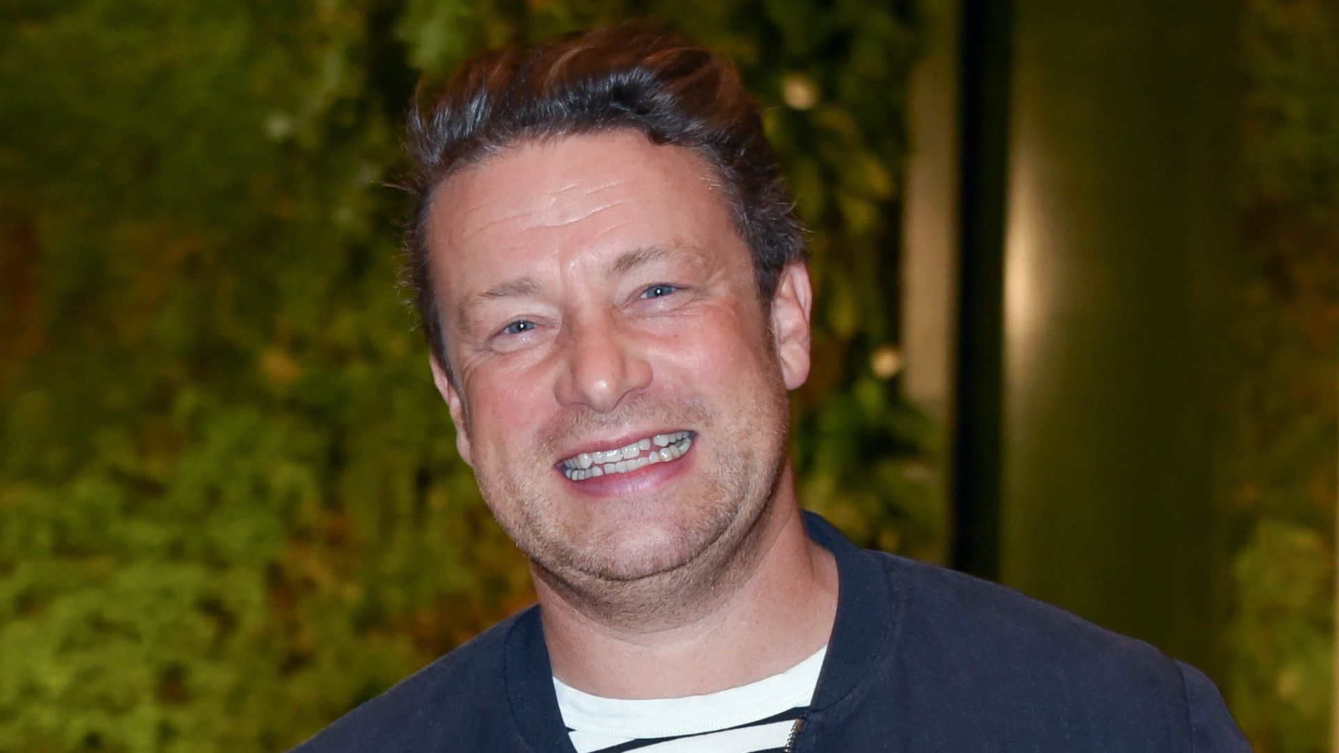 Jamie Oliver smiling
