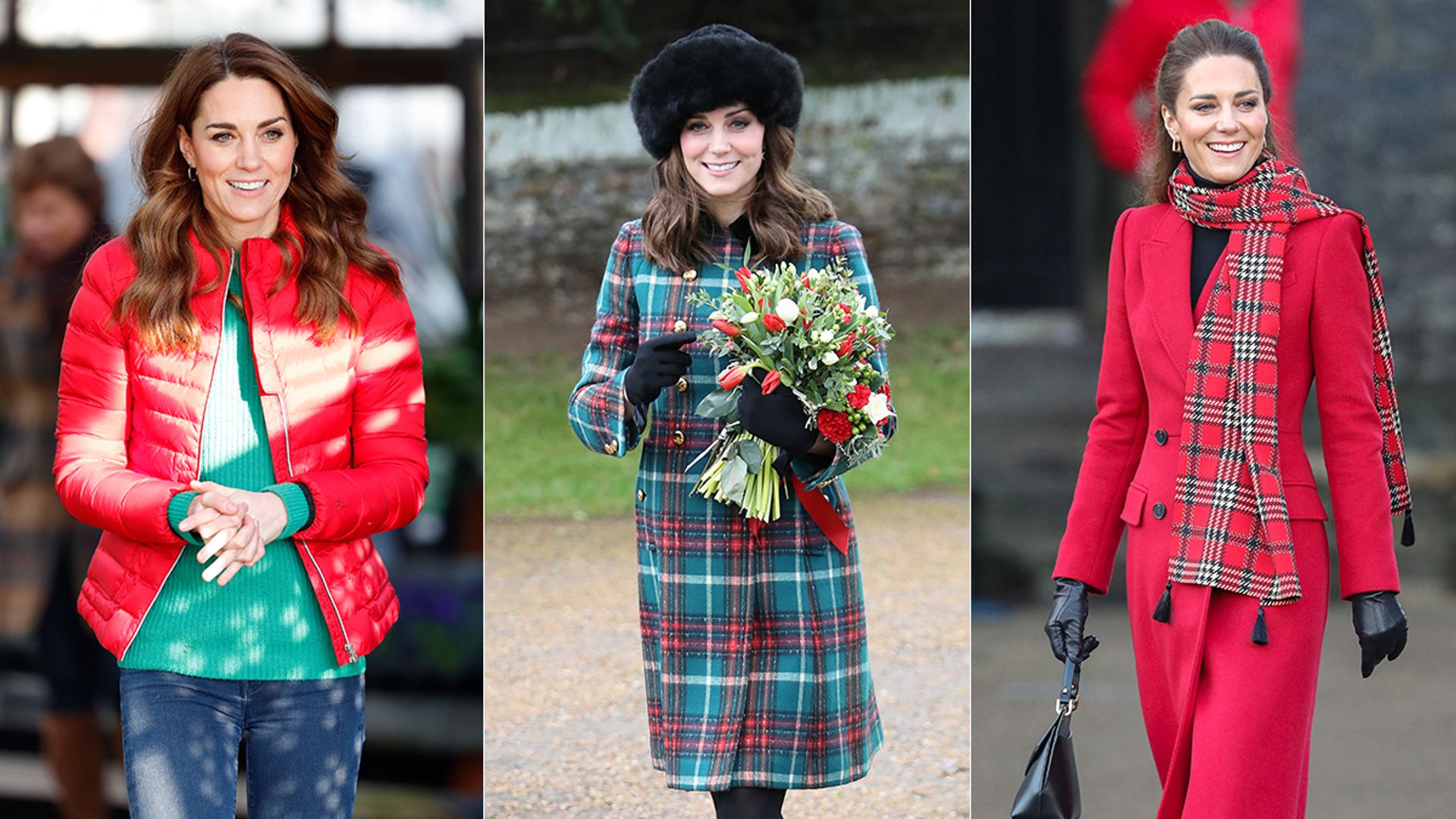 Kate Middleton's Christmas looks
