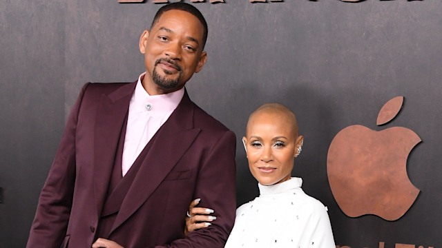 Will Smith and Jada Pinkett Smith arrives at the Apple Original Films' "Emancipation"  Los Angeles Premiere  at Regency Village Theatre on November 30, 2022 in Los Angeles, California