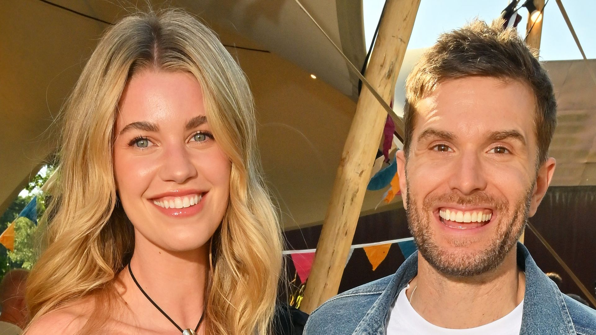 10 cutest photos of Joel Dommett and model wife's curly-haired son Wilde
