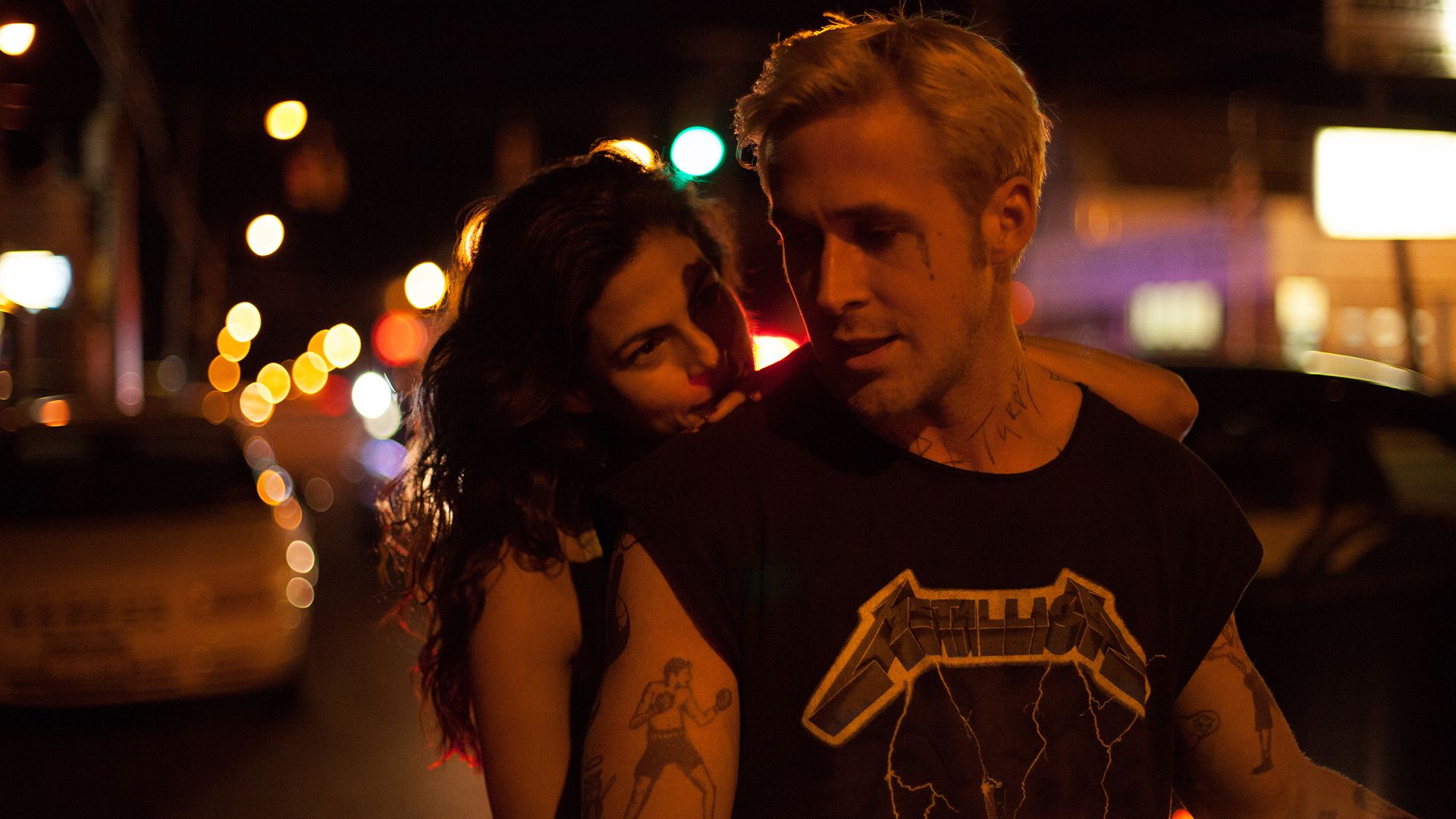 Ryan stars with Eva Mendes in The Place Beyond The Pines