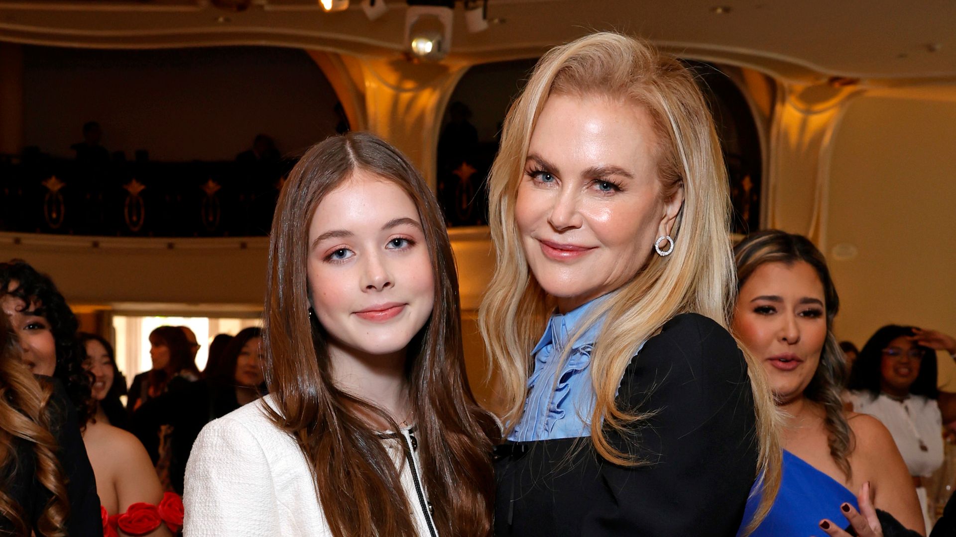 Nicole Kidman's rarely seen daughter Faith is her twin in latest appearance