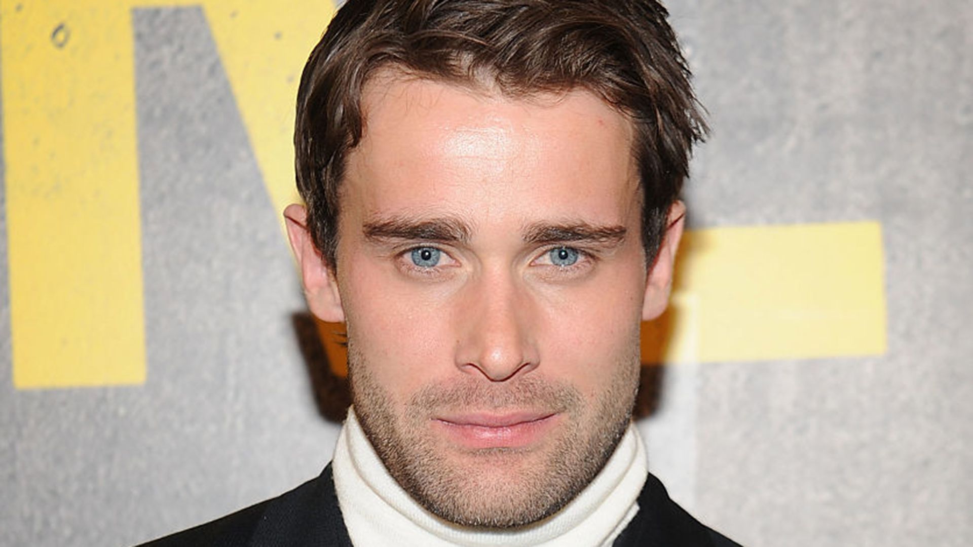 Close up of Christian Cooke. 