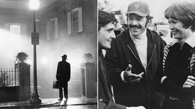 Stills from The Exorcist set 