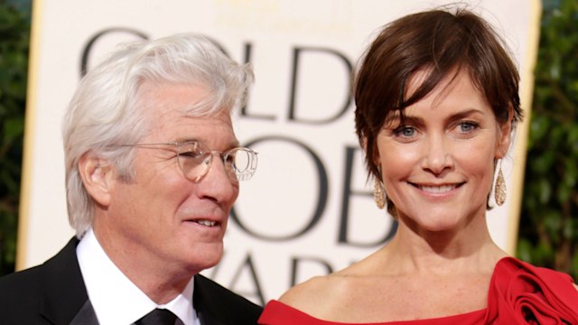 Richard Gere and Carey Lowell in 2013