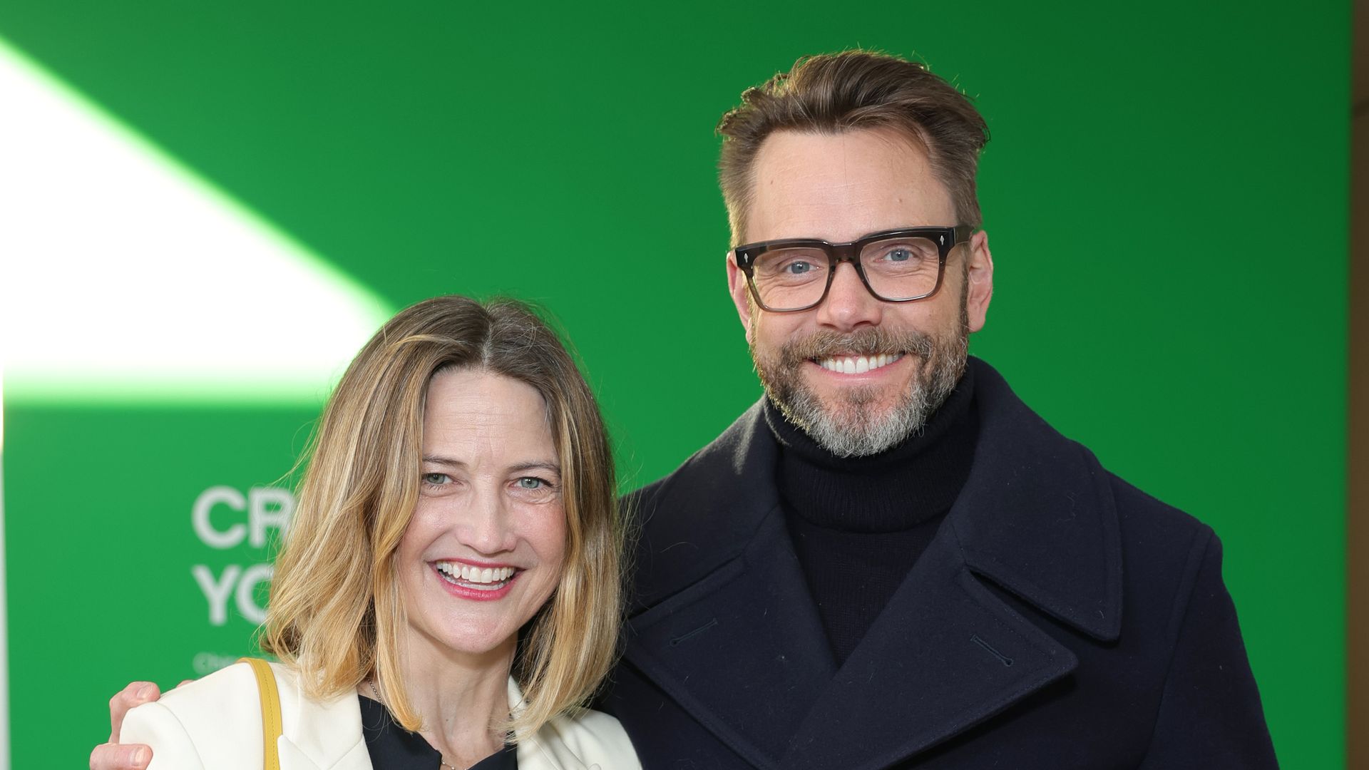 Sarah Williams and Joel McHale attend the Hammer Museum celebrates its new expansion at the Hammer Museum on March 25, 2023 in Los Angeles, California