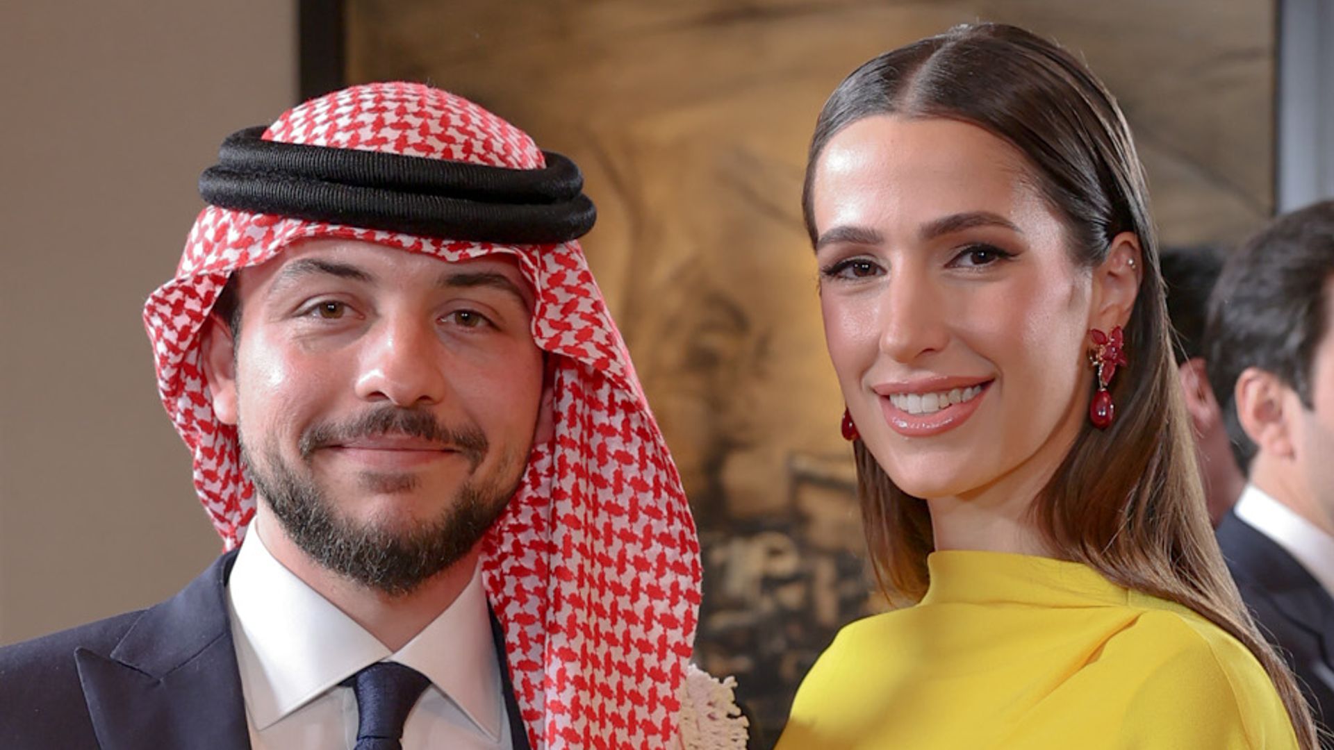 Princess Rajwa of Jordan dazzles in tiara for new official portrait