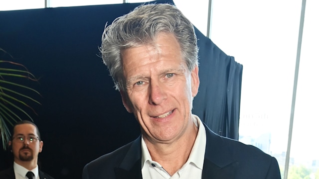 Andrew Castle in a suit