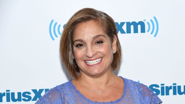 Gymnast Mary Lou Retton visits at SiriusXM Studio on August 9, 2016 in New York City.