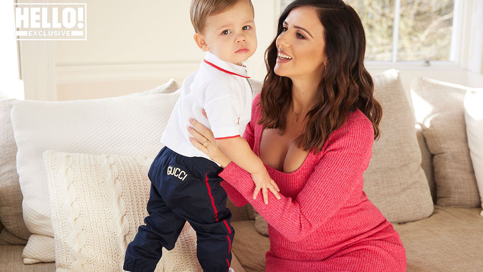 lucy mecklenburgh and son