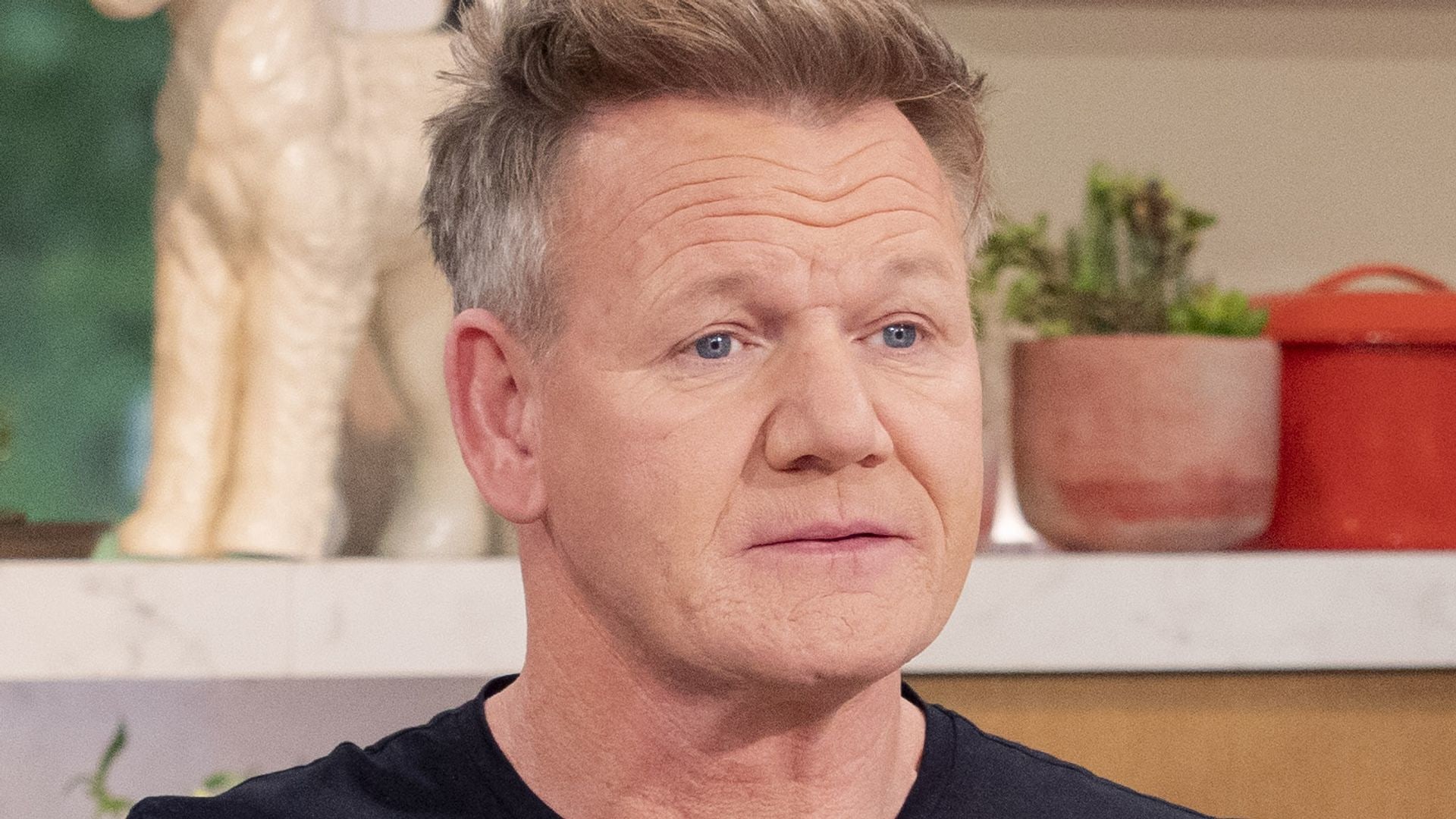 
 Editorial use only
Mandatory Credit: Photo by Ken McKay/ITV/Shutterstock (12523195k)
Gordon Ramsay
'This Morning' TV show, London, UK - 04 Oct 2021
