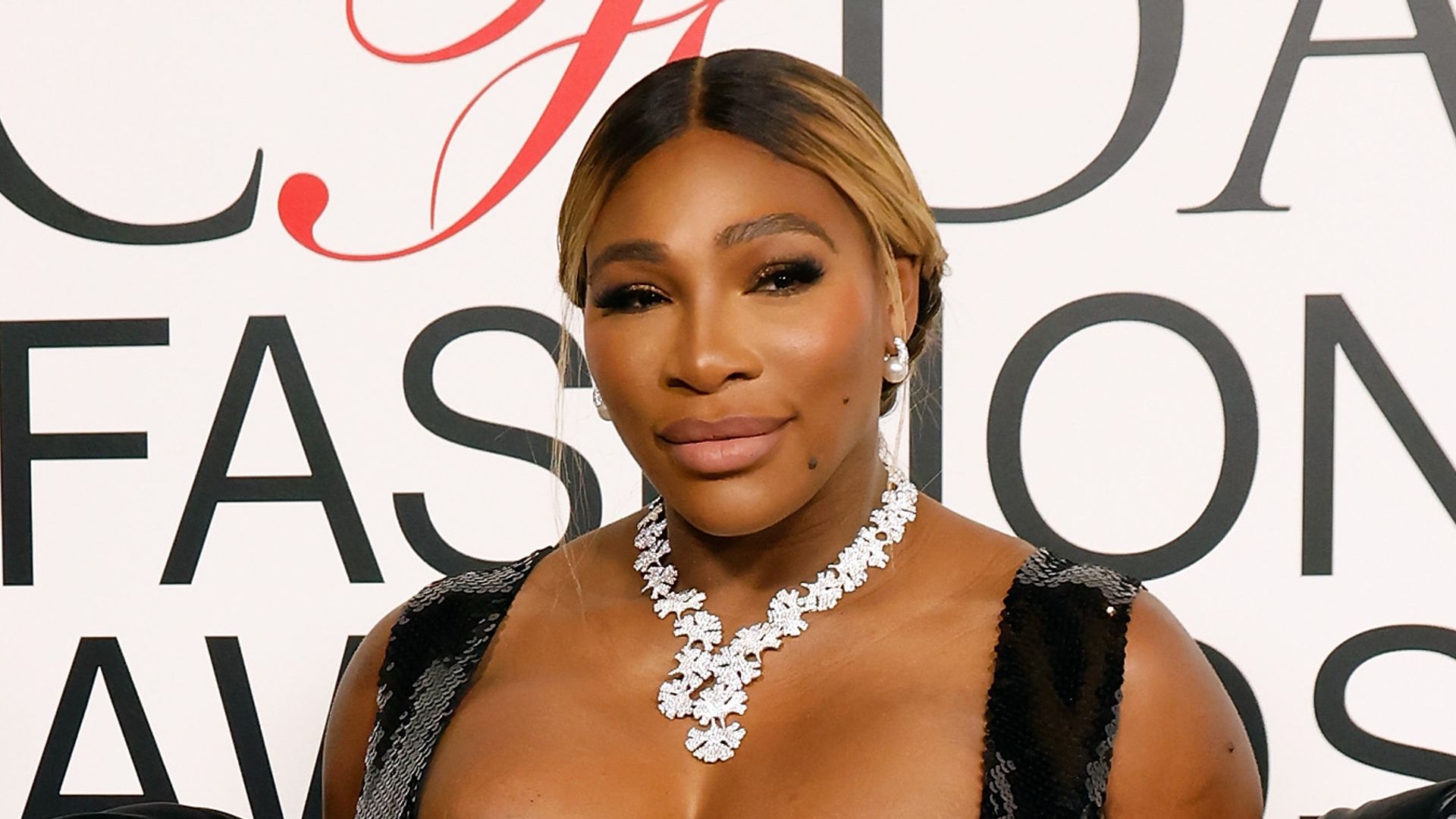 Serena Williams attends the 2023 CFDA Awards at American Museum of Natural History on November 06, 2023 in New York City.