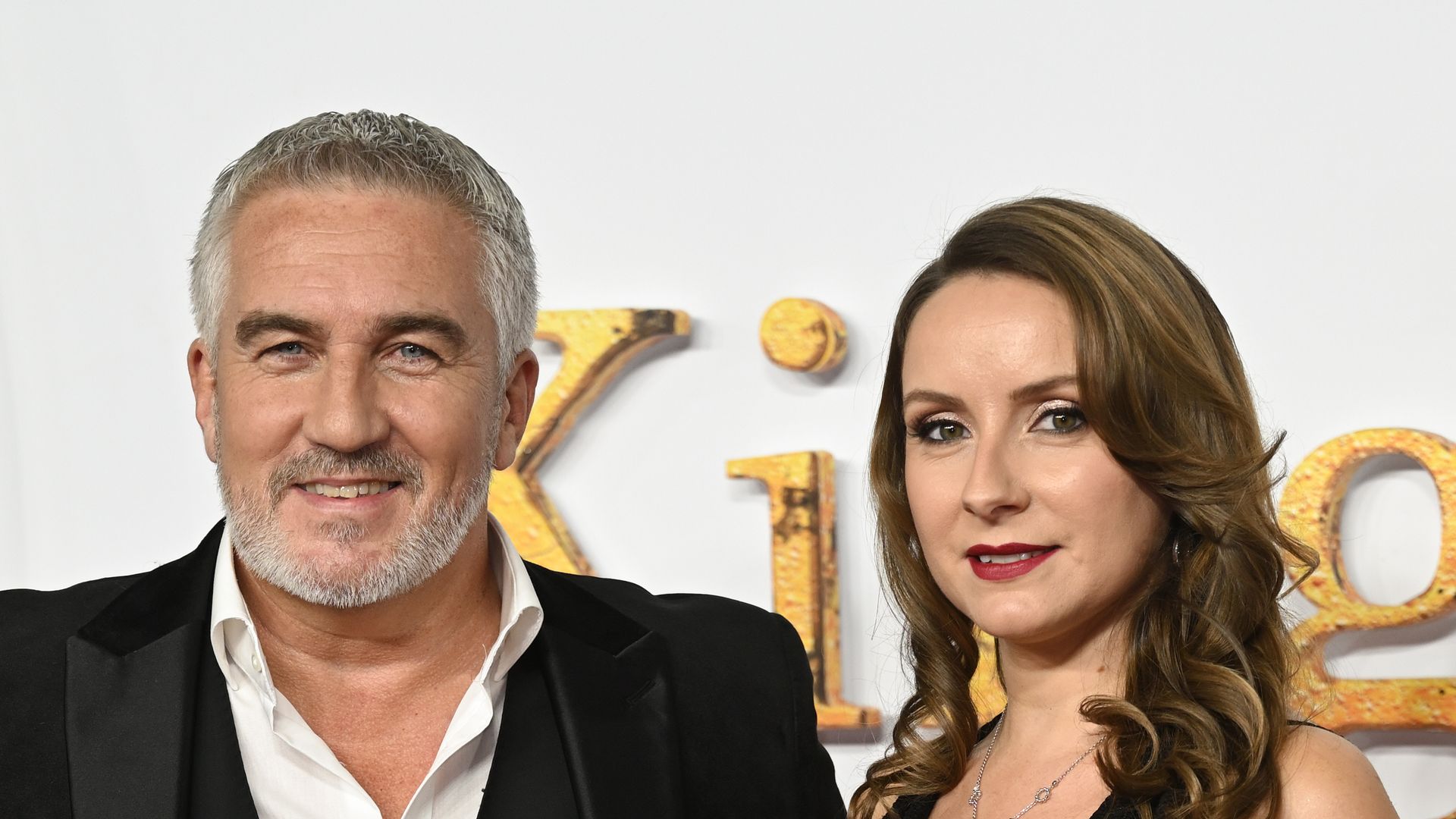 Paul Hollywood and Melissa Spalding looking dapper at a premiere