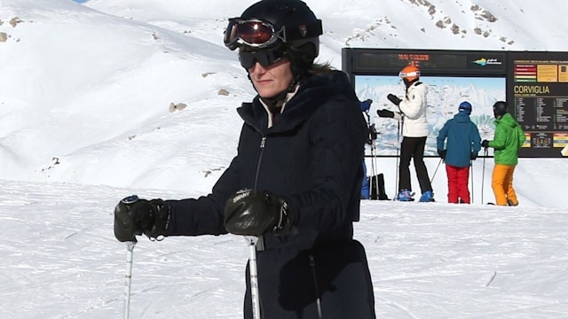 sophie wessex skiing