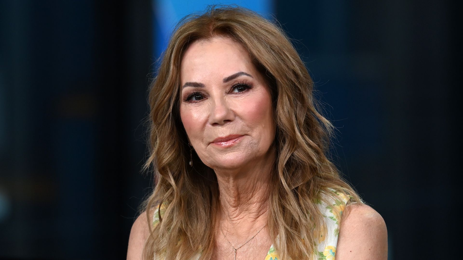 Kathie Lee Gifford during an interview on TV