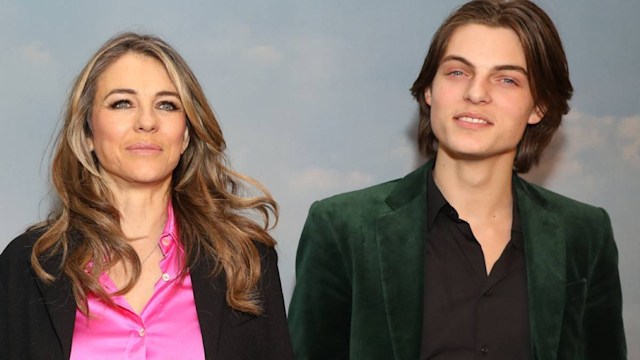 elizabeth hurley appearance shocks son damian