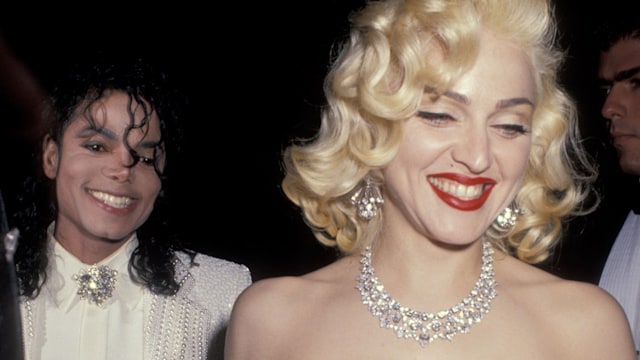 Michael Jackson and Madonna 