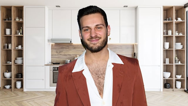 Vito Coppola with white kitchen backdrop