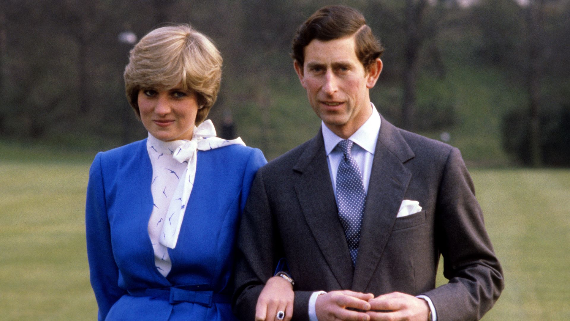 Prince Charles and Lady Diana Spencer announce their engagement  
